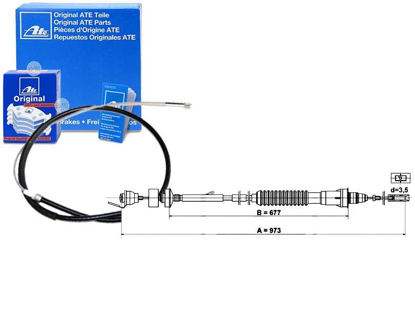 фото №1, Трос сцепления citroen evasion jumpy fiat scudo ul