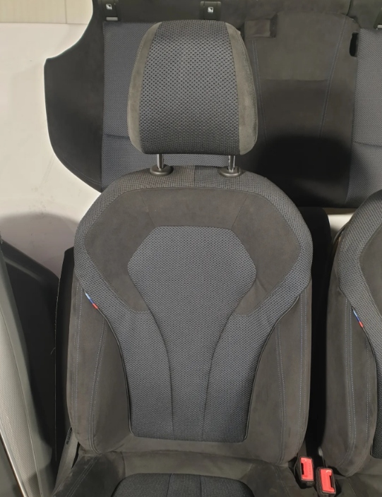 фото №5, Сидіння лівий правий перед задня заднє сидіння спинка bmw g30 m-pakiet алькантара