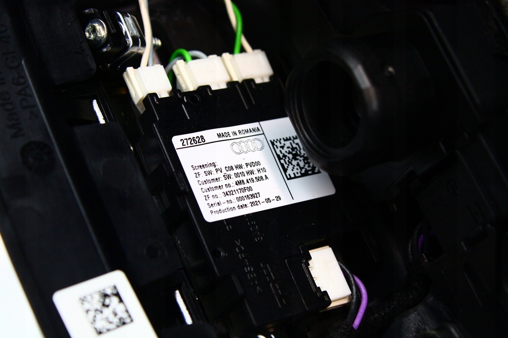 фото №9, Повітропровід багатофункціональний czarna шкіра audi rs4 8w 8w0419091fk