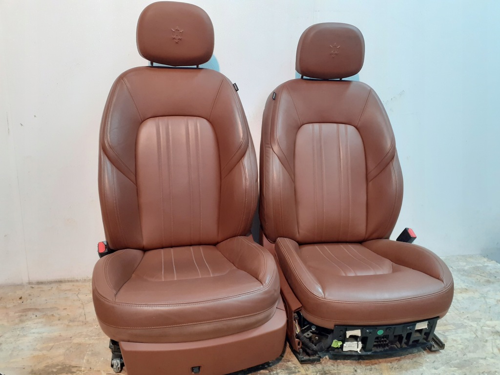 фото №1, Maserati ghibli сидіння сидіння правий лівий коричневий