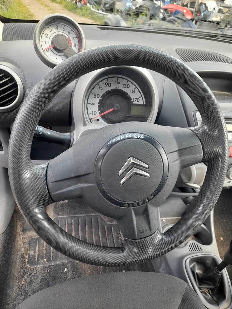 фото №12, Citroen c1 i воздуховод подушка безопасности водителя