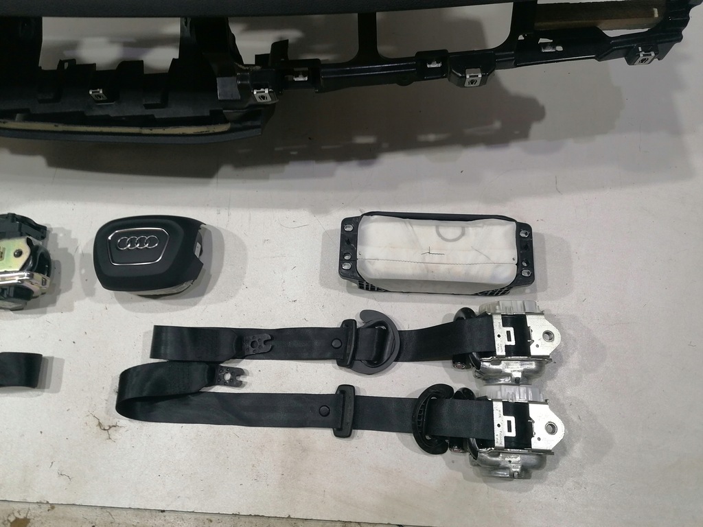 фото №5, Audi q7 4m hdp панель приладів консоль подушка безпеки подушки безпеки ремені