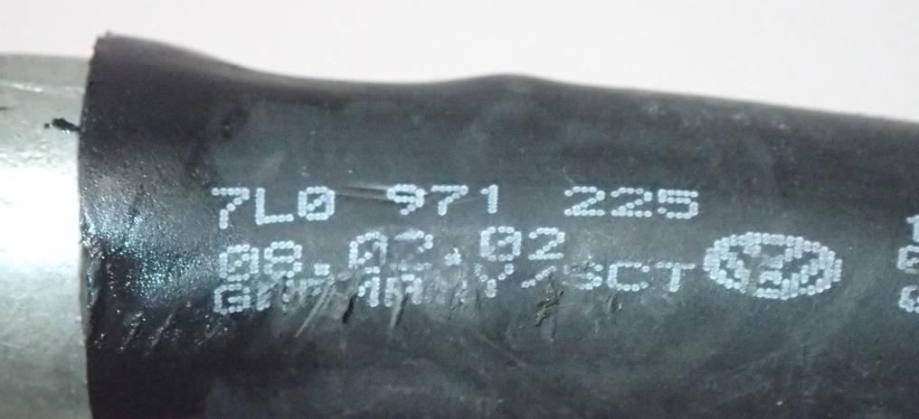 фото №7, Шланг акумулятор клема + audi q7 4l 7l0971225