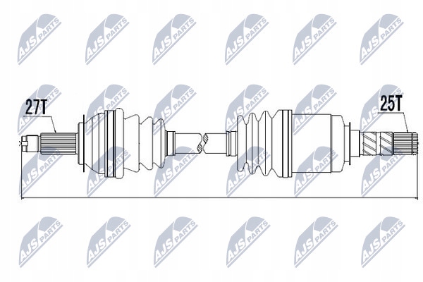 фото №4, Привідний вал привідна nty npw-sb-010