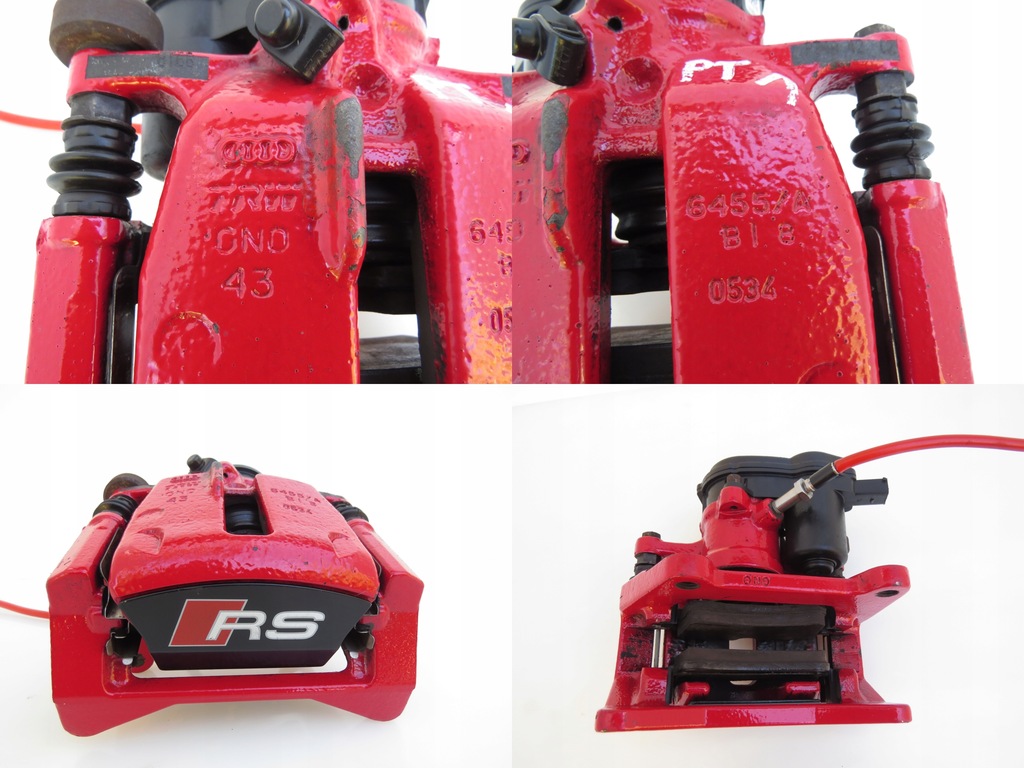 фото №16, Суппорты тормозные brembo swap big brake комплект audi rs3 8v rs4 a3 a4 a5