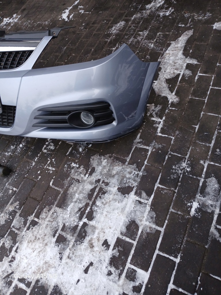 Бампер передний kompletny opel vectra c lift цвет z163 Доставка
