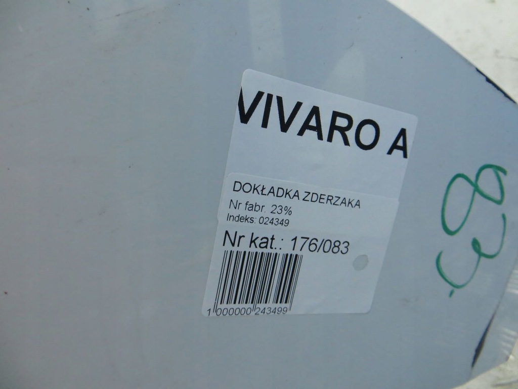 фото №11, Opel vivaro решітка радіатора решітка радіатора бампера 06-