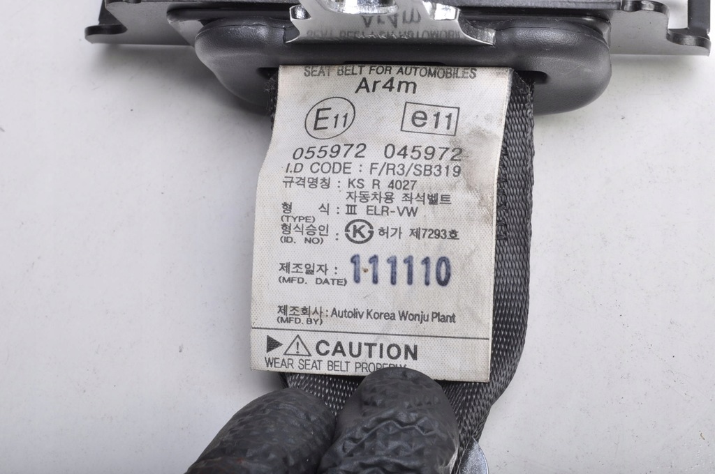 фото №6, Hyundai ix35 pas безопасности средний задняя задний 2 ряд 89850-2y2009p