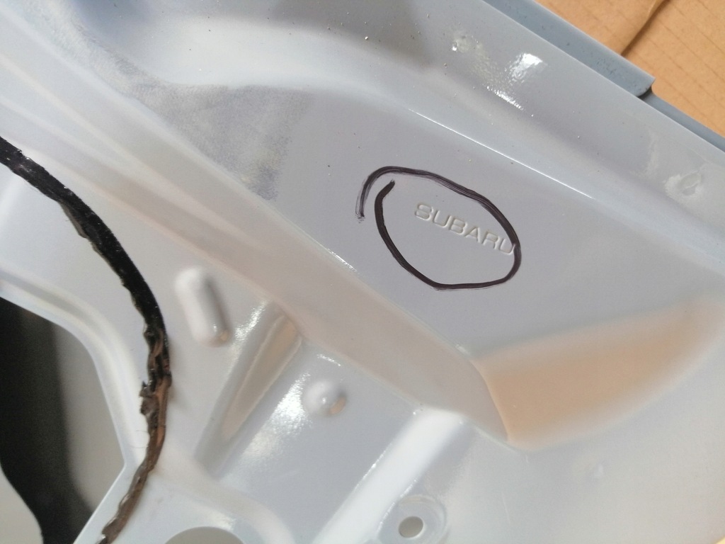 фото №8, Subaru xv 17 lift двері праве задня