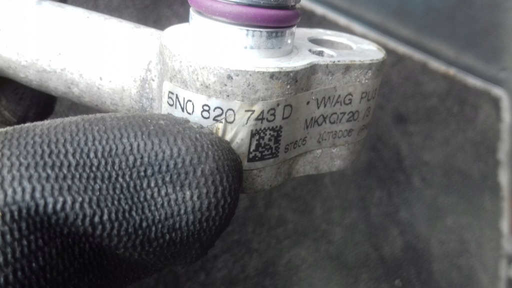 фото №6, Шланг кондиционера vw tiguan 5n0820741c