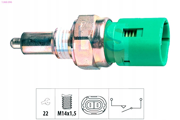 Вимикач світла заднього виду renault clio 1.1 91- eps Ціна