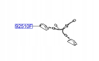 фото №1, Лампа ośw. номерного знака rej. hyundai ix35 2013-2015