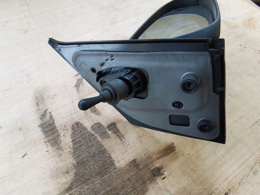 фото №11, Peugeot 108 - зеркало правое механический чёрные