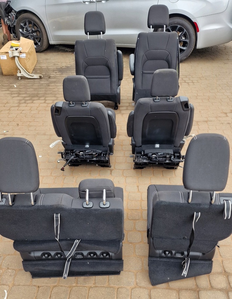 фото №8, Chrysler pacifica комплект сидінь велюрових