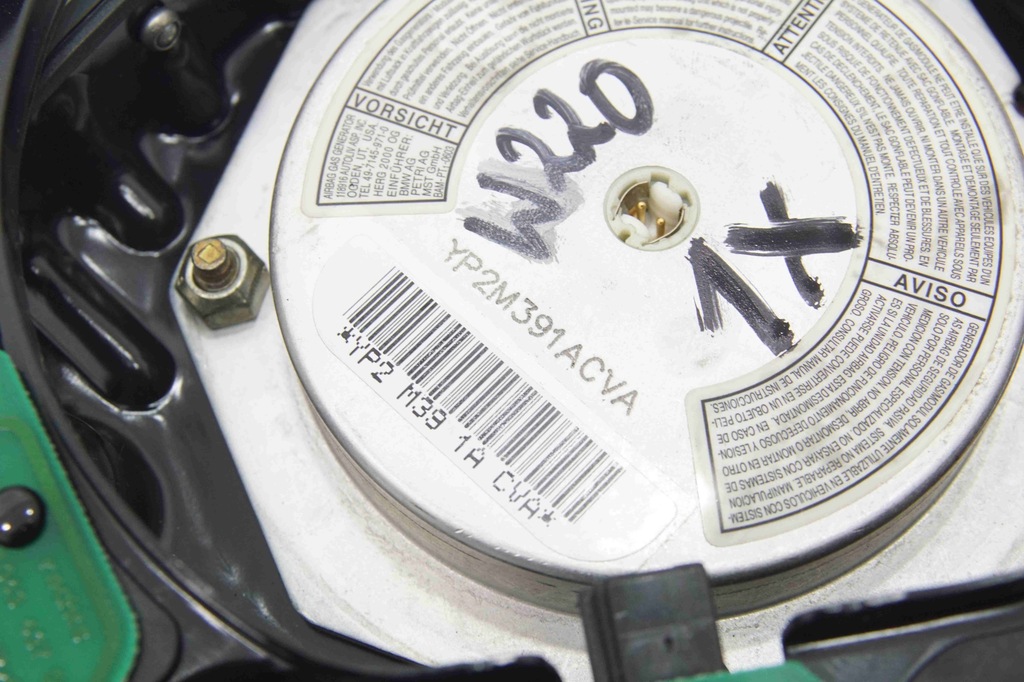 фото №9, Подушка безопасности водителя mercedes cl w215 чёрный po lift