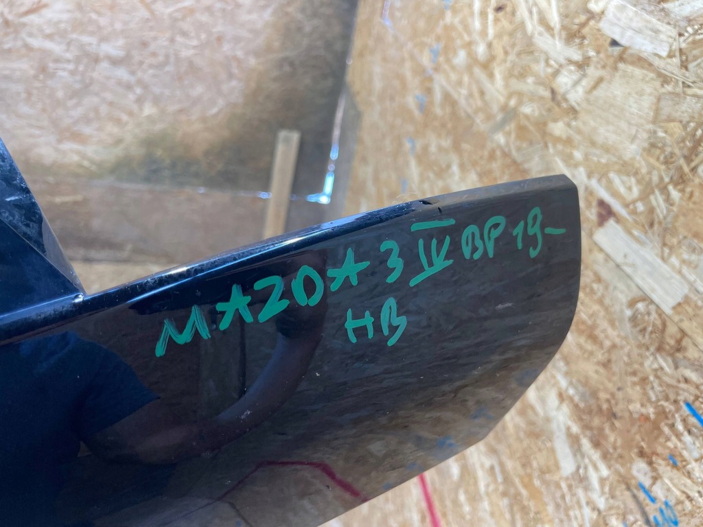 фото №12, Mazda 3 bp iv 4 19- hb бампер задняя задний dół накладка