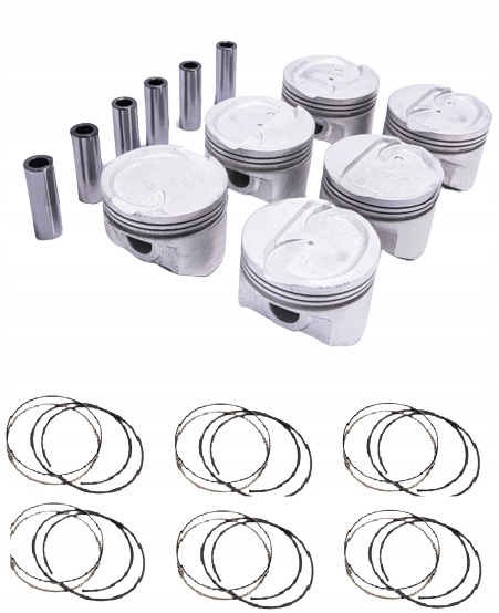 фото №1, Поршні повний toyota 4 runner ii 3.0 v6 3vze 0.50