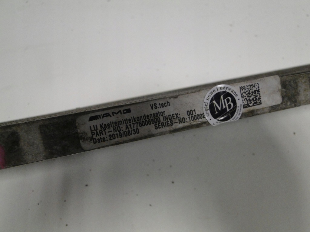 фото №8, Mercedes cla 118 w118 gla h247 247 радіатор малий кондиціонера 45 amg