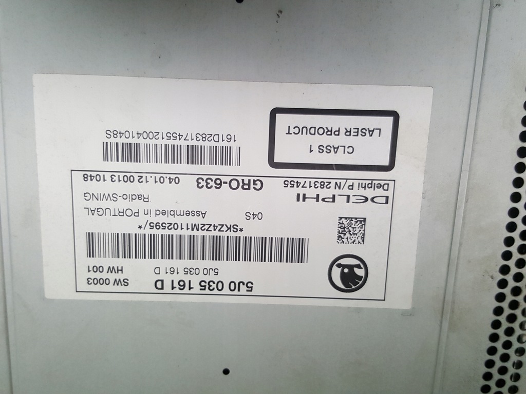 фото №4, Skoda fabia ii fl roomster радио cd mp3 swing