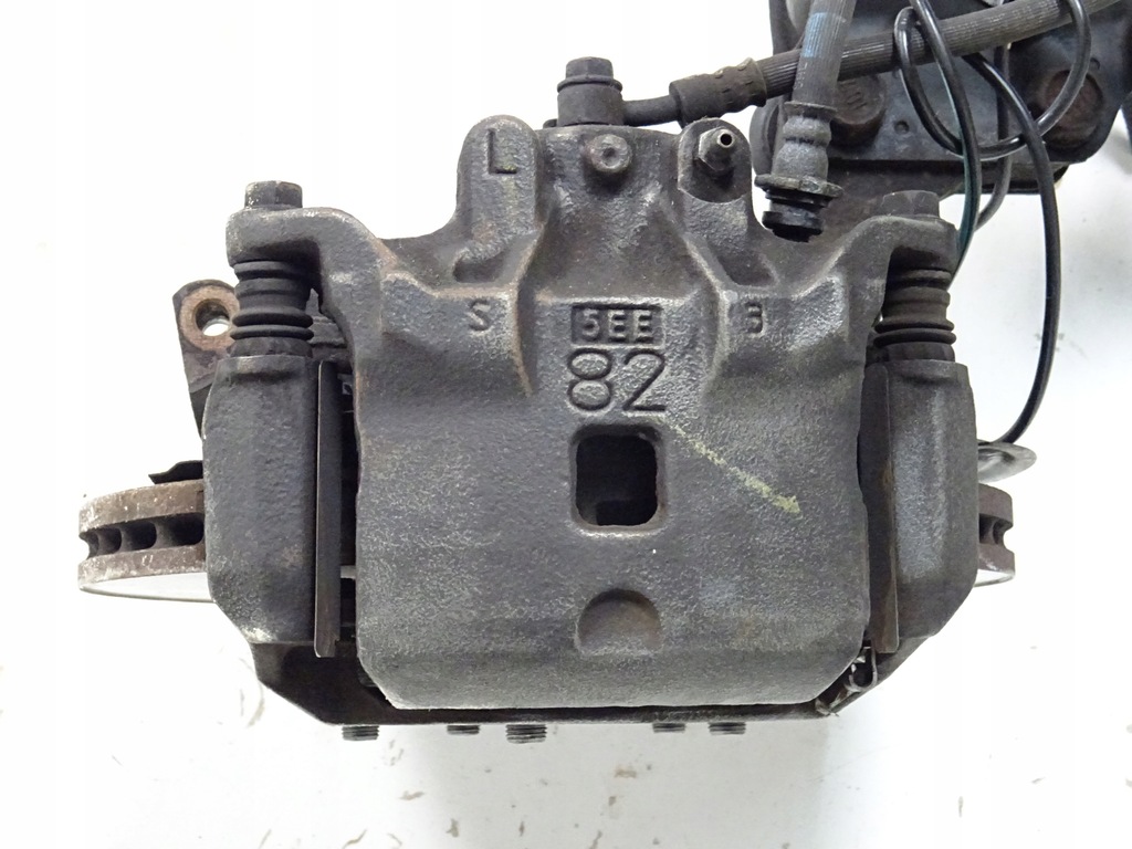 фото №15, Nissan pulsar 1.2 dig амортизатор поворотний кулак ліва амортизаторна стійка 2014-2018