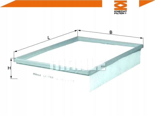 фото №12, Фільтр повітря pasuje do: land rover discovery iii, discovery iv, range