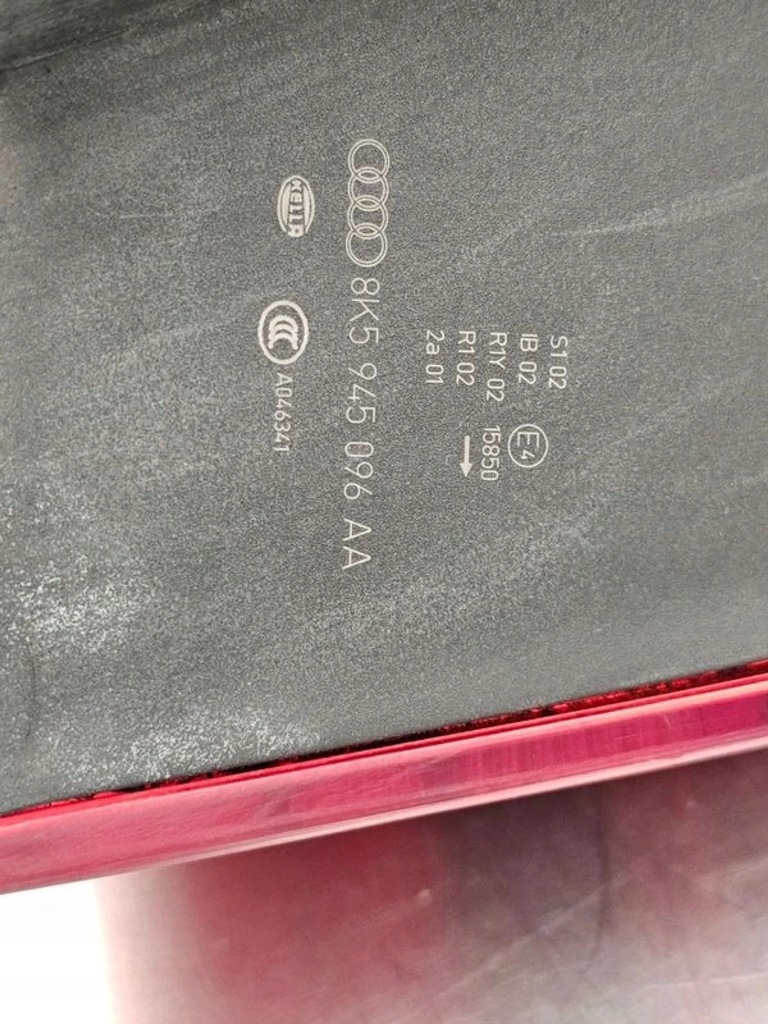 фото №13, Audi a4 s4 b8 sedan lift 2013 лампа правый задняя правая задняя