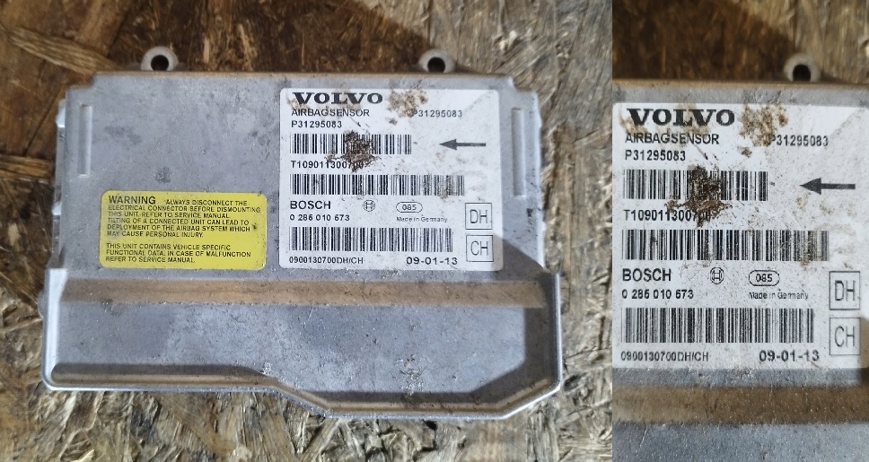 Купити Модуль датчик подушка безпеки volvo s80 ii v70 iii p31295083 гарантія