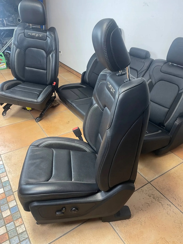 фото №5, Ram 1500 trx сиденье сиденья заднее сиденье салон кожа 2021-24