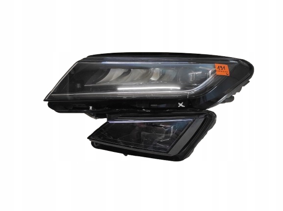 фото №1, Skoda kodiaq 16-21 лампа ліва перед full led 566941015h