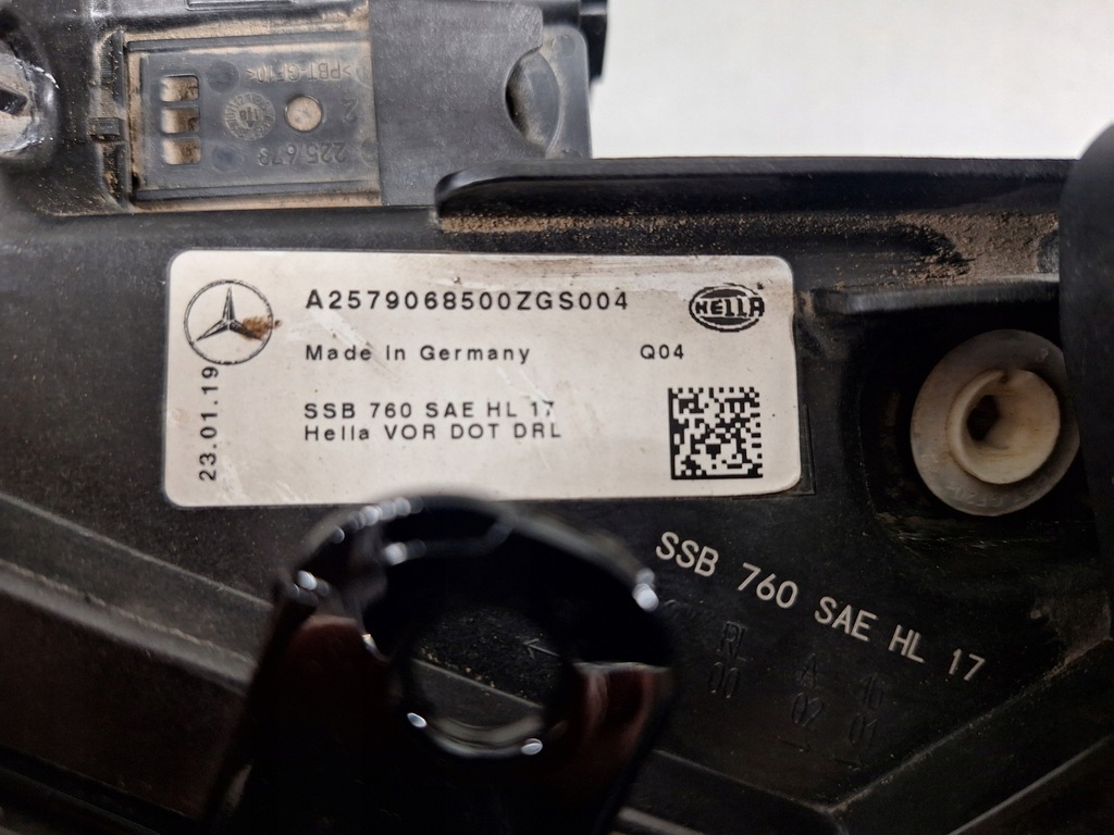 фото №11, Mercedes cls c257 w257 2019 лампа левая multibeam led перед a2579068500 usa