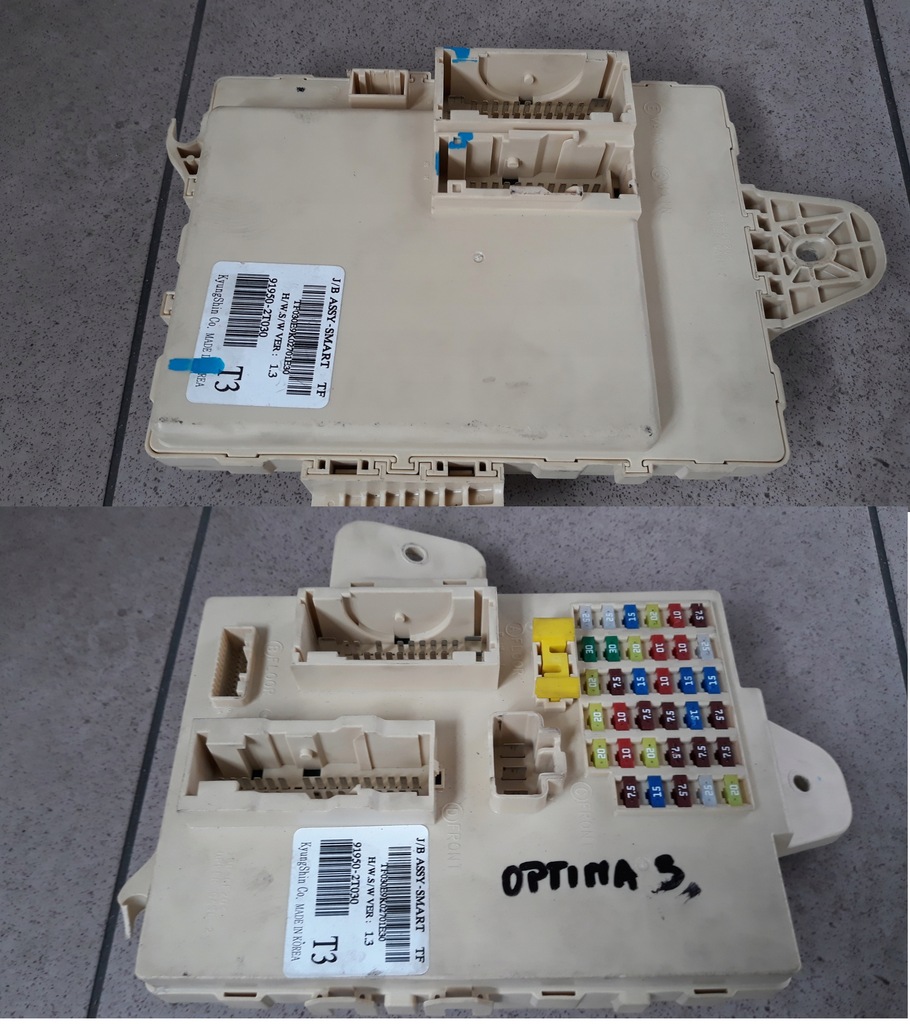 фото №1, Kia optima iii 2011- коробка корпус запобіжників