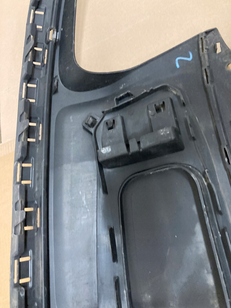 фото №10, Audi q7 4m0 диффузор накладка бампера задняя orygi.