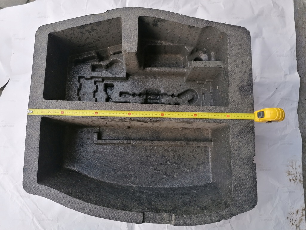 фото №7, Вкладиш пінополістирол багажника мат обшивка honda jazz iii 2008-2014