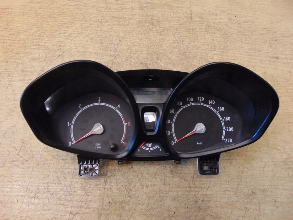 фото №1, Счетчик приборная панель ford fiesta mk7 1.6 tdci europa