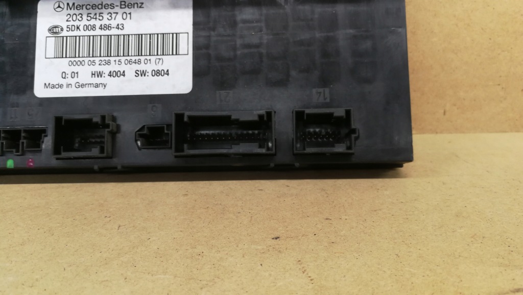 фото №4, Mercedes w203 модуль sam задняя lift 2035453701