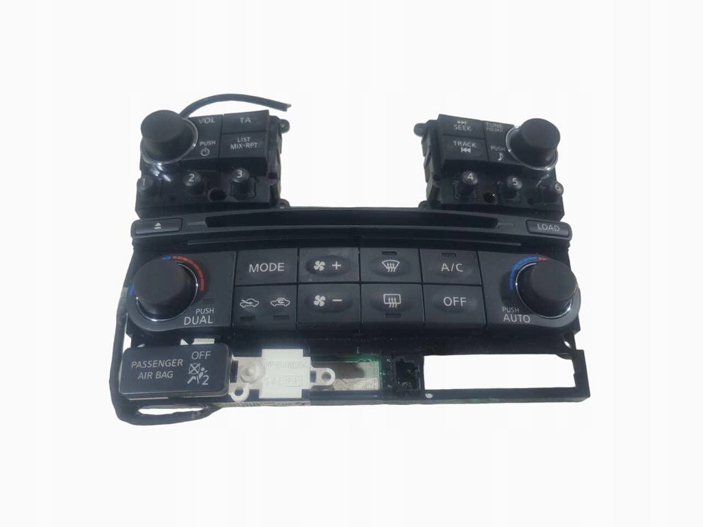 фото №1, Панель кондиціонера радіо infiniti g37