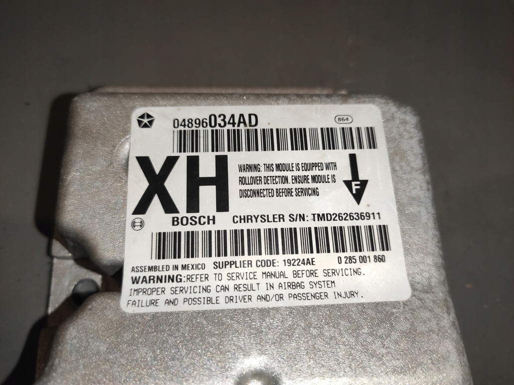 фото №9, Jeep commander xk xh блок управления датчик модуль подушка безопасности подушек оригинал