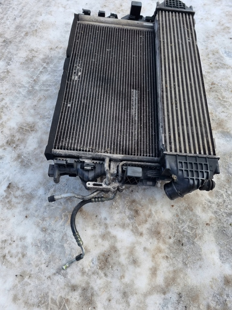 Ford mondeo mk4 iv 2.0 tdci корпус вентилятора радіатора модуль, радіатор в Україні