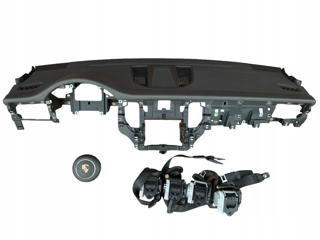 фото №1, Консоль панель приладів подушка безпеки ремені оригінал porsche macan 95b