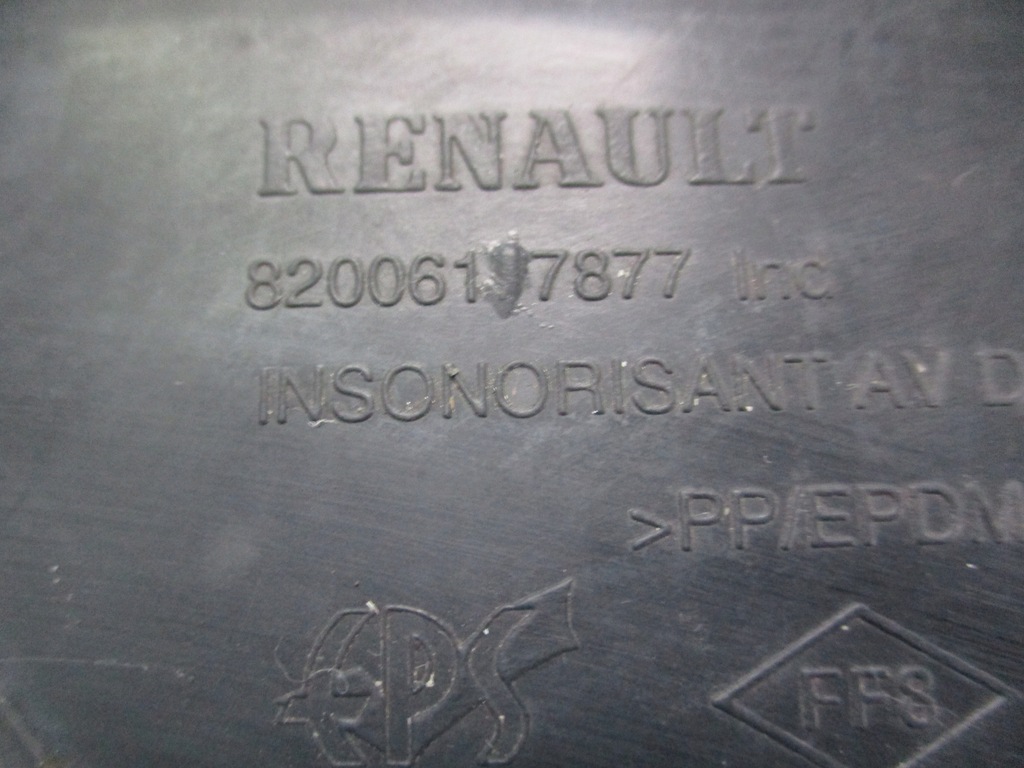 фото №3, Шумоизоляция подкрылок правый перед renault kangoo ii