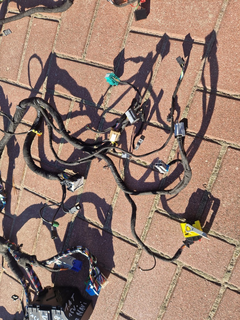 фото №7, Opel corsa e электропроводка консоли радио жгут разъём