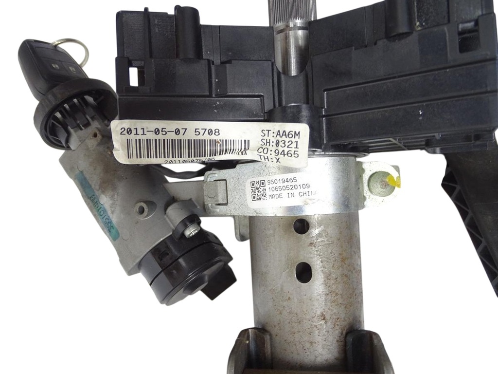 фото №10, Замок запалювання + ключ з пульт + колонка + імобілайзер chevrolet aveo t300 2011-2014