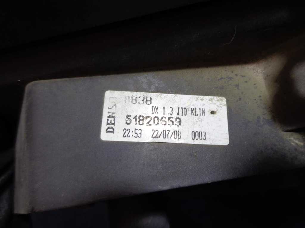 Вентилятор вентилятор радіатора 51787113 fiat 500 1.3 16v m-jet 2007- Зі Шроту