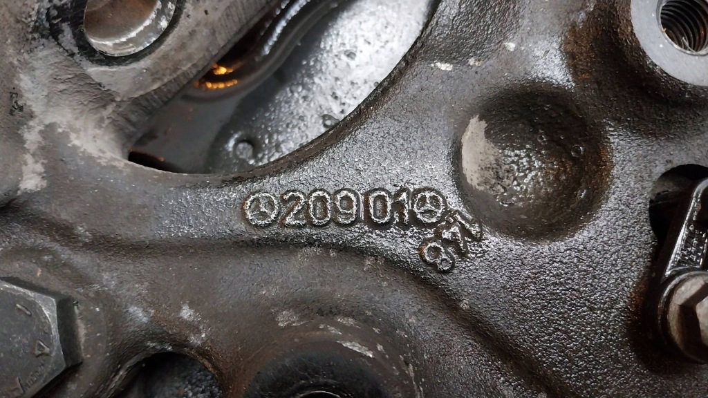 фото №6, Поворотний кулак ступиця супорт правий перед 20901 mercedes w203 w209 slk r171