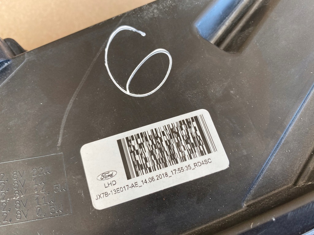 фото №6, Лампа левая перед ford focus mk4 led europa