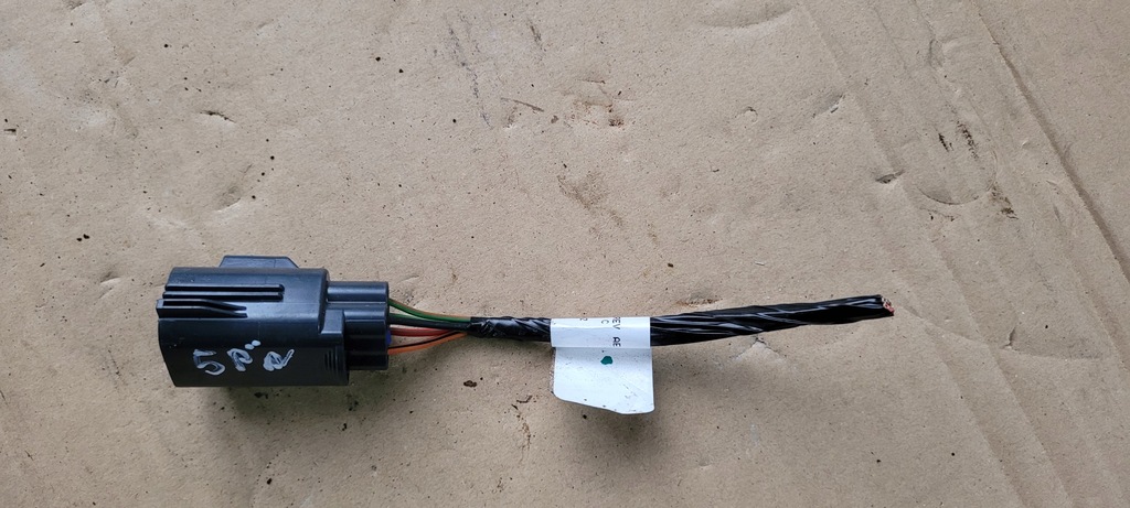 фото №1, Jeep wrangler jk штекер колодка 5pin 5 pin з'єднувач dodge