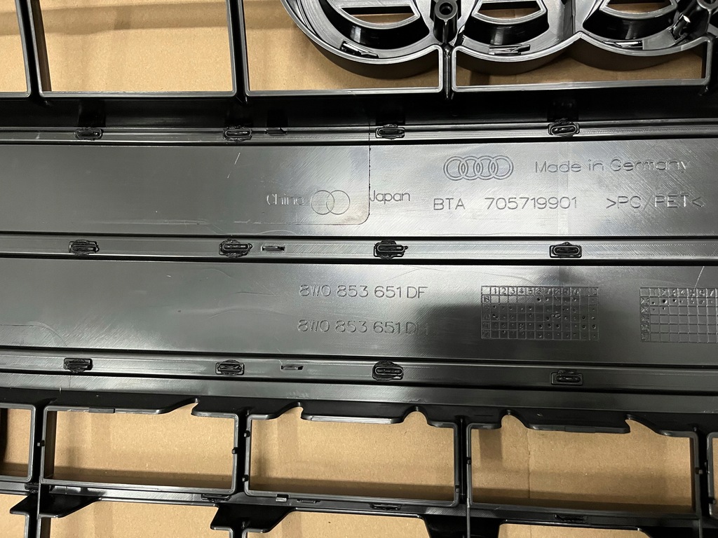 фото №8, Решітка радіатора audi a4 b9 lift 8w0 решітка радіатора бампера audi a4 8w0 lift 2019-2024 brand