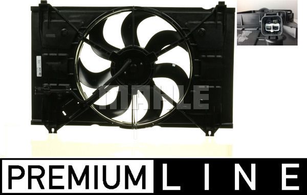 фото №2, Вентилятор радиатора cff 252 000p mahle