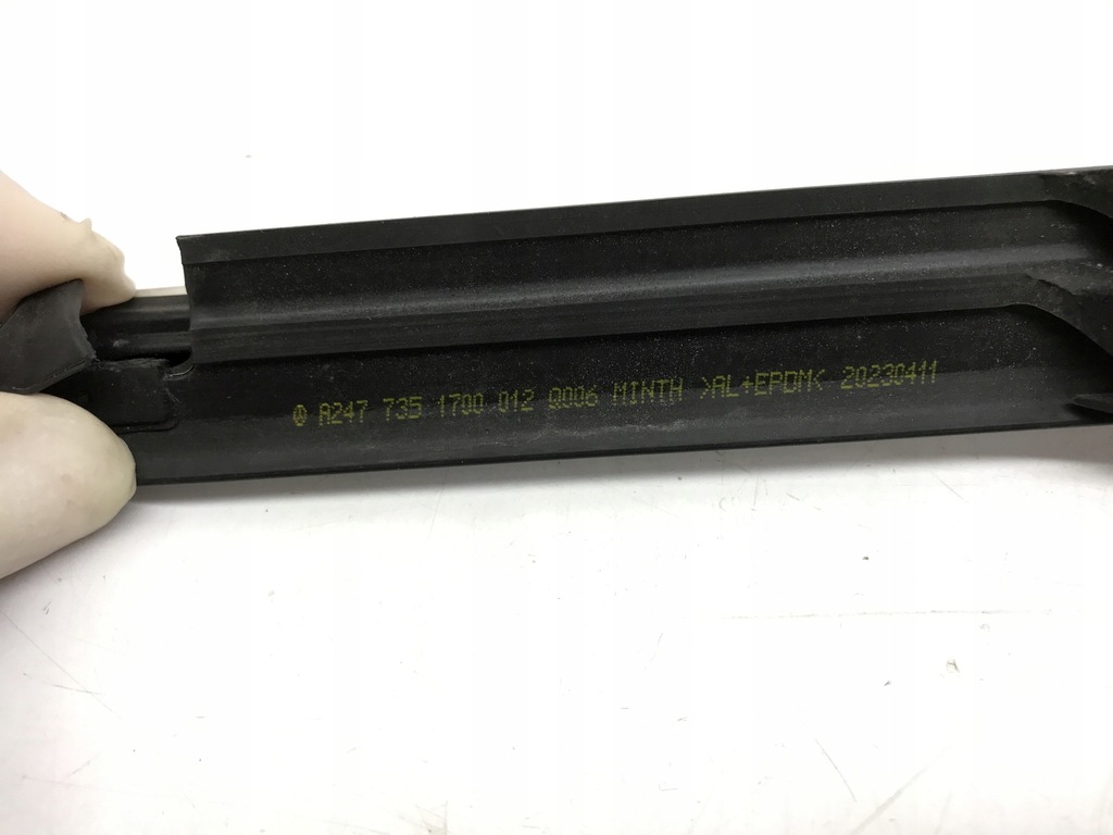 фото №9, Mercedes glb x247 хром молдинг na двері ущільнювач лівий задня a2477351700