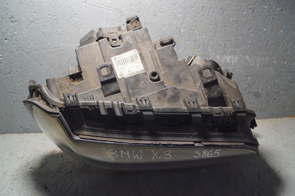 фото №8, Лампа правый перед bmw x3 e83 lift ксенон